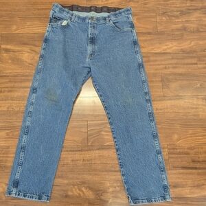 Men's Wrangler Blue Jeans
